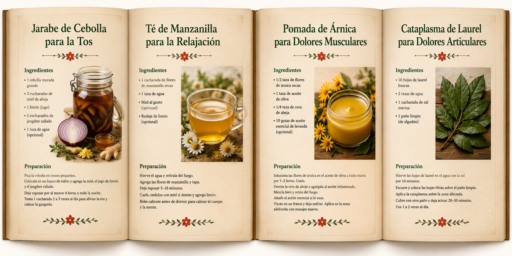 Páginas internas del compendio